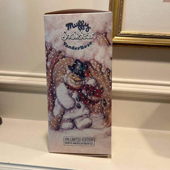 1991 Limited Edition Muffy Vanderbear - Snowbear - Picture 10 of 12